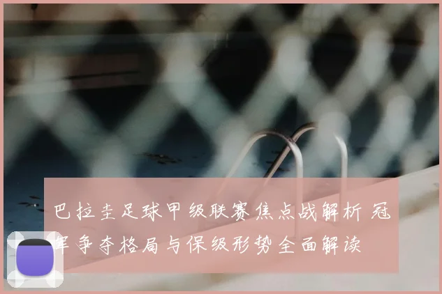巴拉圭足球甲级联赛焦点战解析 冠军争夺格局与保级形势全面解读