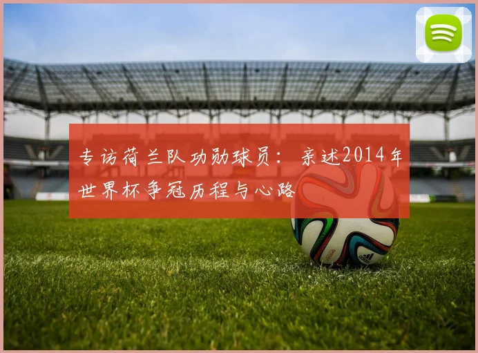 专访荷兰队功勋球员:亲述2014年世界杯争冠历程与心路